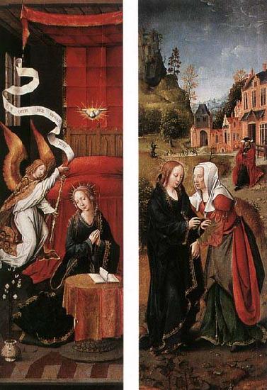 unknow artist Annunciation and Visitation